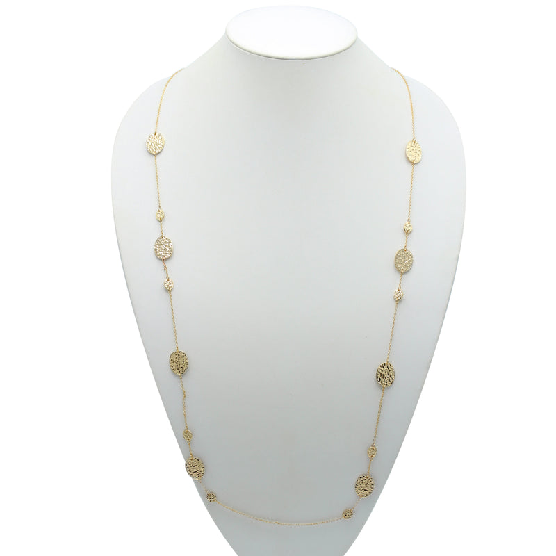 GOLD CHAIN LONG NECKLACE
