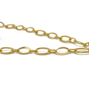 Gold Link Chains With Tassel Necklace