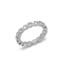 RHODIUM CRYSTAL RING