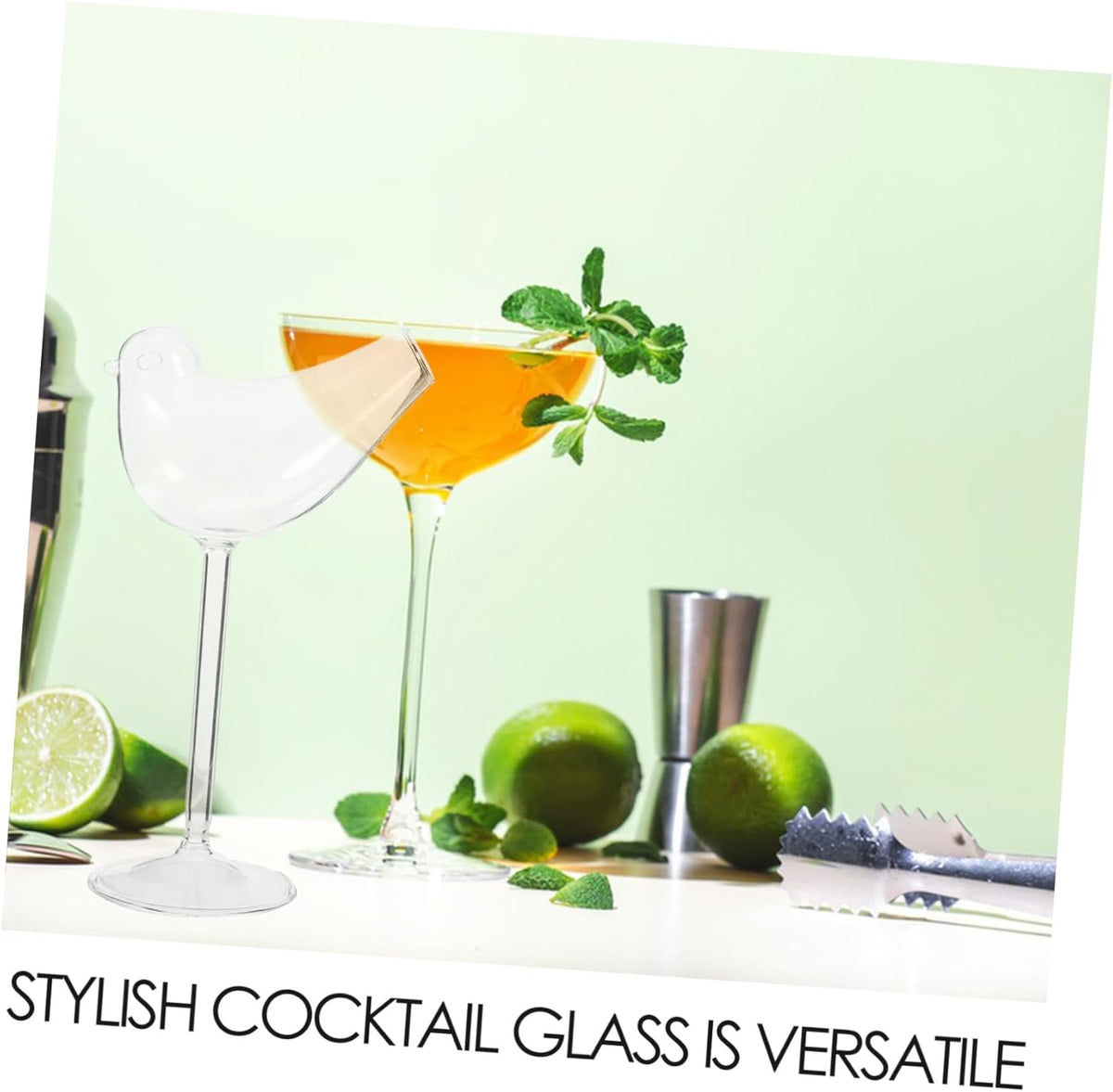 Drinking Bird Shaped glass Wine Glass 5oz/150ml Unique creative bird c