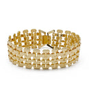 GOLD WATCH CHAIN METAL BRACELET