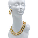 Shiny Gold Link chain Necklace