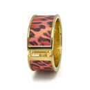 Gold Animal print Faux bracelet