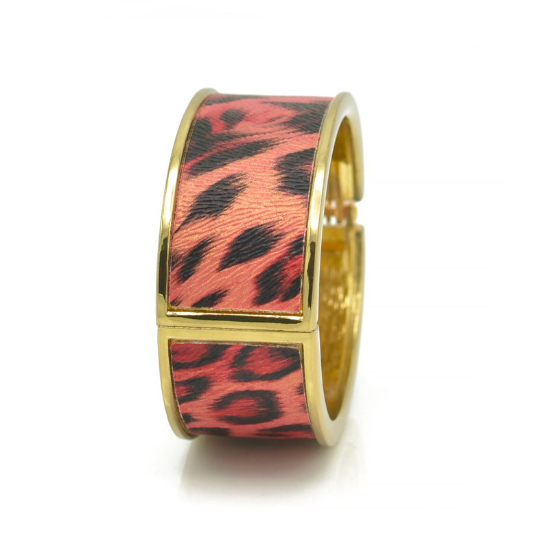 Gold Animal print Faux bracelet