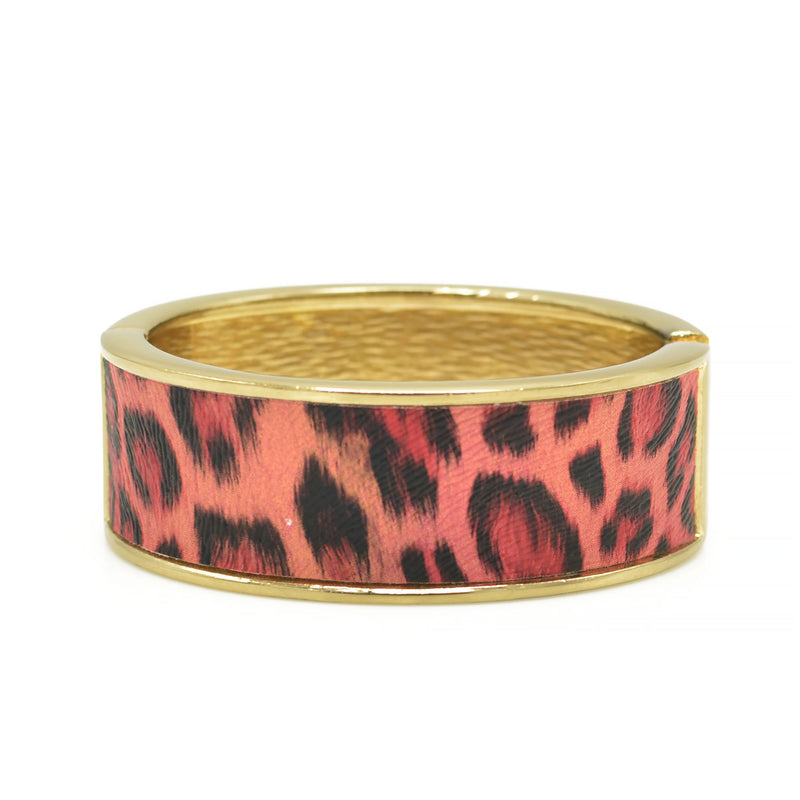 Gold Animal print Faux bracelet