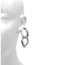 Bold Double-Link Chain Drop Earrings