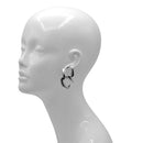 Bold Double-Link Chain Drop Earrings