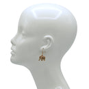 🐘 Dainty Elephant Dangle Earrings (1.5")