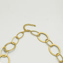 Gold Large Link Long Chain Necklace