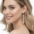 Rhinestones Crystal Chandelier Drop Earrings