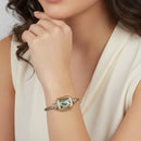 TWO TONE ABALONE CLASSIC CABLE BRACELET