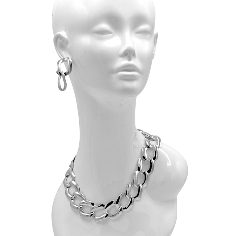 Shiny Gold Link chain Necklace