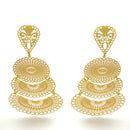 GOLD FILIGREE LIGHT WEIGHT EARRINGS