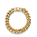 Gold Thick Curb Chain Bracelet 7.5"– Bold Statement Link Jewelry for Men & Women