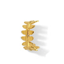 Gold Leaf Cuff Ear Clip – 0.5" Inch No Piercing Required Fashion Earring One piece