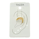 Gold Sparkling Cuff Ear Clip – 0.5" Inch No Piercing Required Fashion Earring