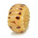 NATURAL COLOR RESIN BEADS MEMORY WIRE STRETCH BRACELET