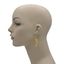 Gold Multi Circle Chandelier Earring