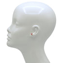 Tazza Crystal Collection: 6-Pair Multi-Color Stud Earring Set 8mm