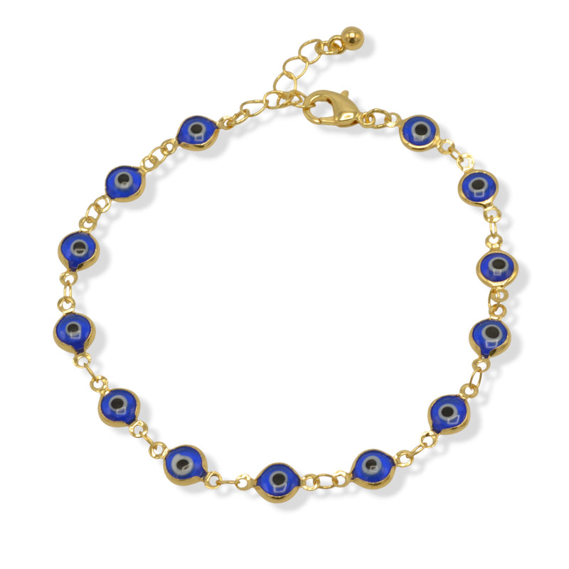 Evil Eye Protection Bracelet – Adjustable Good Luck Charm