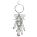 Rhinestone Crystal Draped Hand Chain Slave Bracelet