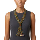 40" Multi-strand Beaded Tassel Necklace