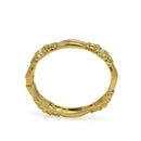 GOLD  PALTED METAL AND WHITE RHINESTONES CRYSTAL HINGED BRACELET