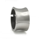 SILVER OXIDED PLATED HINGED BRACELET