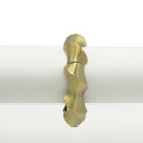 GOLD OXIDIZED MATTE FINISHED HINGED BRACELET