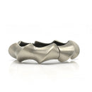 SILVER OXIDIZED MATTE FINISHED TWISTED HINGED BRACELET