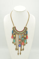 MULTI COLOR TASSEL NECKLACES