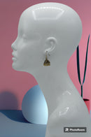 Gold triangle Jhumka Earrings