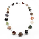 MULTI COLOR NATURAL STONE NECKLACES