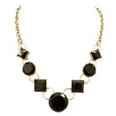 GOLD-BLACK NECKLACE