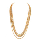 Long Gold Chain Necklace