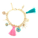 Gold-Tone Charm Bracelets