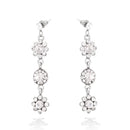 SILVER CRYSTAL EARRINGS