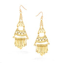 Gold-Tone Chandelier Earrings