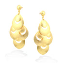 Gold-Tone Tear Drop Earrings