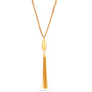 Gold-Tone Metal Multi Layered Chains Adjustable Lobster Claw Closures Necklaces