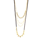 Gold-Tone Metal Adjustable Lobster Claw Closures  Layered Neckaces