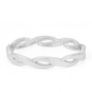 Silver-Tone Metal Hinged Bracelets