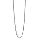 Off White And Gold-Tone Metal Chain Adjustable Lobster Claw Closure Layered Long Necklace