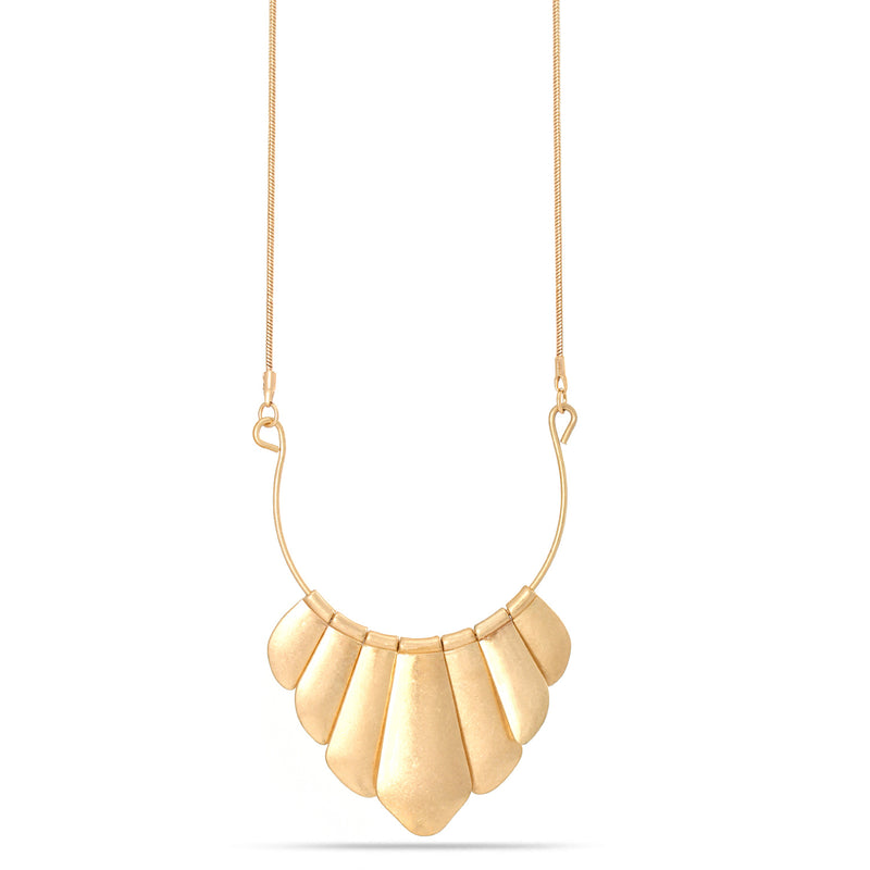 Gold Tone Metal Pendant Adjustable Lobster Clasp Tassel Necklaces