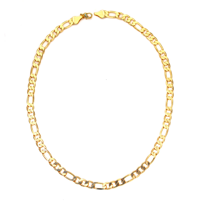 Gold Cuban Link Chain Necklace