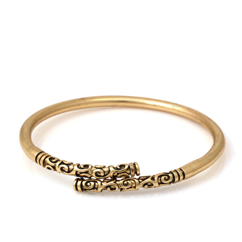 Gold Filigree Bracelet