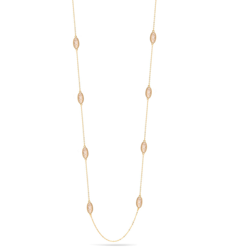 Gold Long Necklace 
