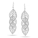 Siler Leaf Drop Earrings