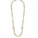 GOLD LINK CHAIN LONG NECKLACE
