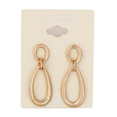 GOLD TEARDROP EARRINGS